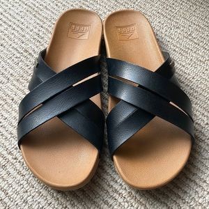 REEF Horizon X slide in black